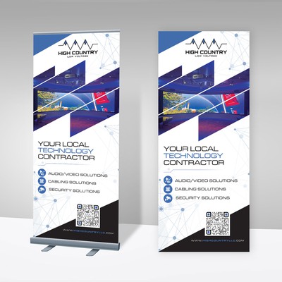 Stand Up Tradeshow Banner