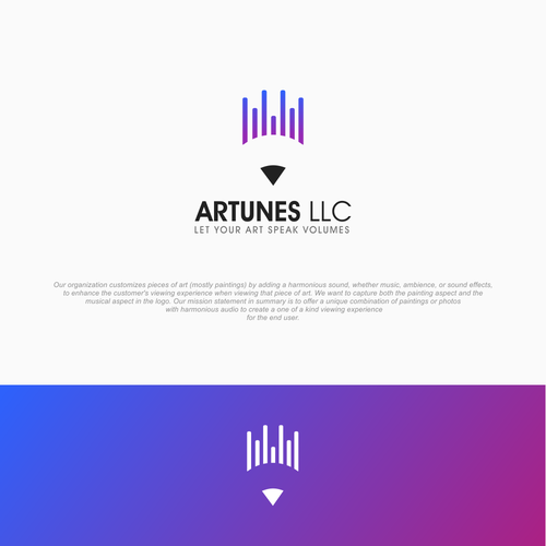 Equalizer logo with the title 'ArtTunes '