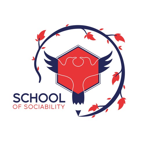 E-learning design with the title 'School Of Sociability'