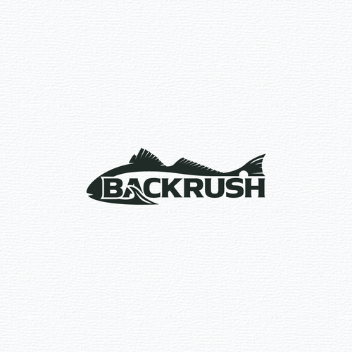 Fish logo with the title 'Backrush'