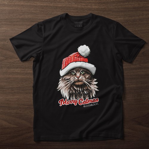 Holiday t-shirt with the title 'Christmas T-shirt design'