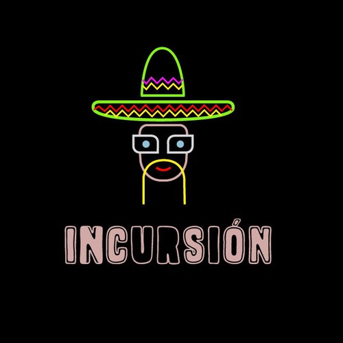 Bottle brand with the title 'Concept design for tequila logo'