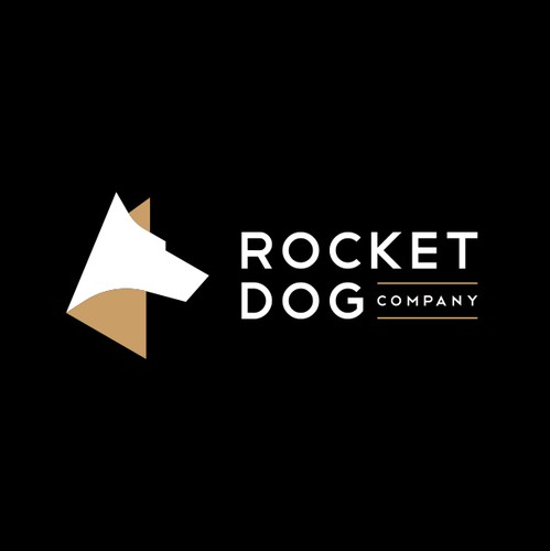 Royal design with the title 'Rocket Dog Company'