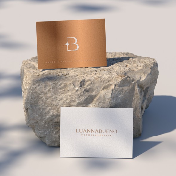 Wellness brand with the title 'A minimalist, elegant and sophisticated logo for a dermatology clinic'