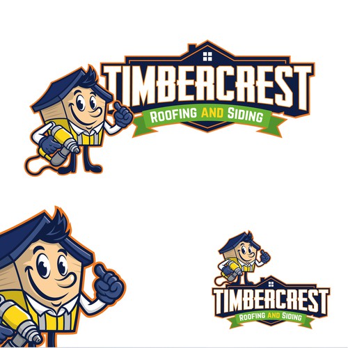 Logo with the title 'TIMBERCREST'