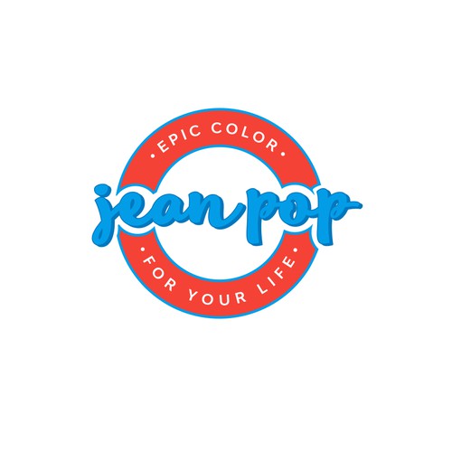Jeans logo with the title 'Jeans Logo'
