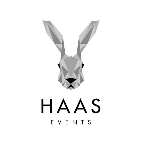 Nightclub design with the title 'Logo design for Haas Events'