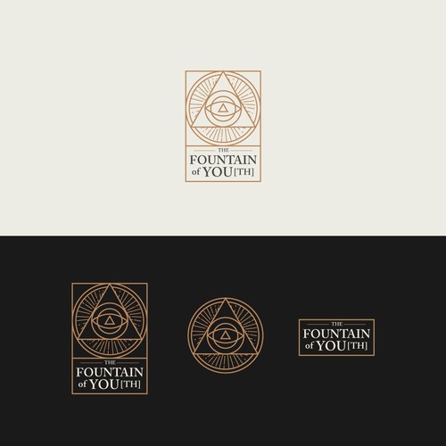 Energy brand with the title 'The Fountain of YOU | PERSONAL BRAND BOARD + LOGO'