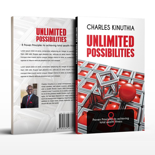 White book cover with the title 'Book cover proposal'