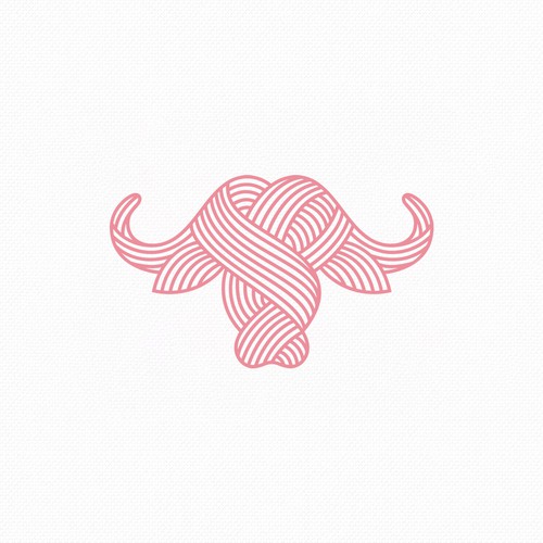 Yarn design with the title 'Logo Design'