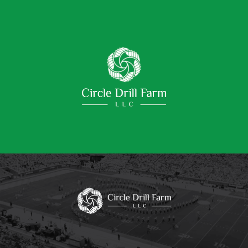 Farm design with the title 'Circle Drill Farm, LLC'