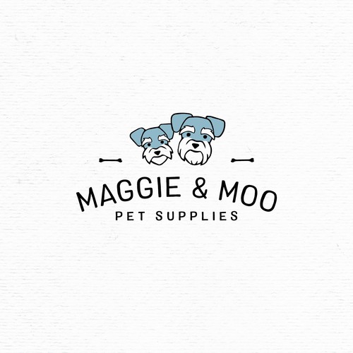 Pet shop design with the title 'Cool little logo for a pet shop'