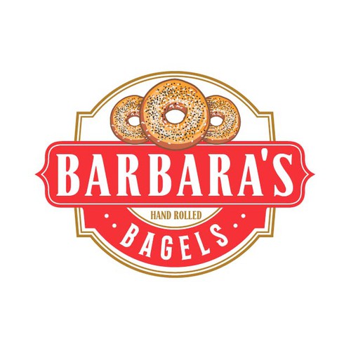 Traditional design with the title 'Old-school logo for traditional bagel bakery'