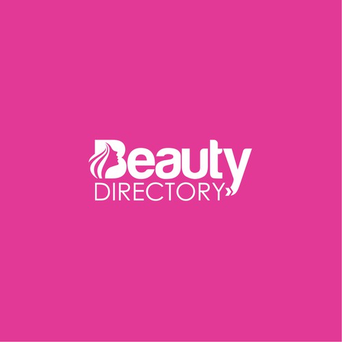 Woman face logo with the title 'Logo for Beauty Directory'