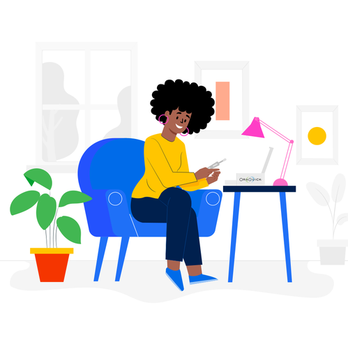 Minimal artwork with the title 'Illustration Pack '