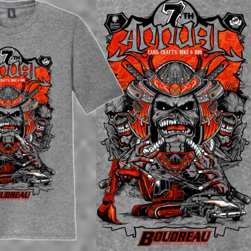 Badass t-shirt with the title 't shirt design'