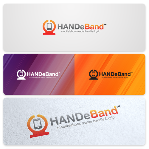 Phone logo with the title 'Logo for HANDeBand.com'