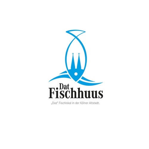 Fish brand with the title 'Dat Fischhuus'
