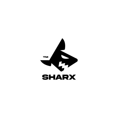 Shark design with the title 'Shark Icon for SharX'
