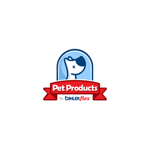 Pet shop logo with the title 'Pet Product, Logo avaliable'