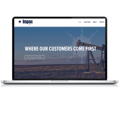 SEO design with the title 'Oil & Gas Industry'