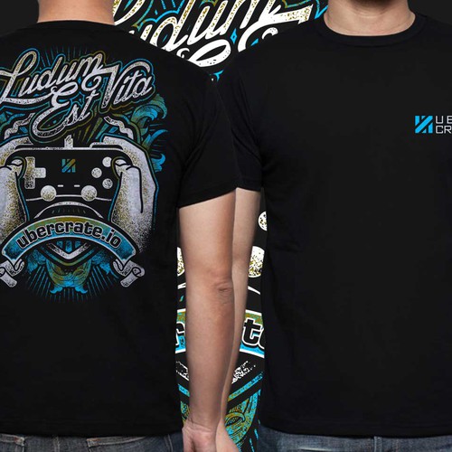 Gaming t-shirt with the title 'T SHIRT FOR UBERCRATE'