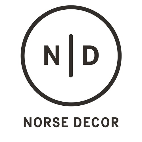 Nordic logo with the title 'Logo concept for Scandinavian Design online store'