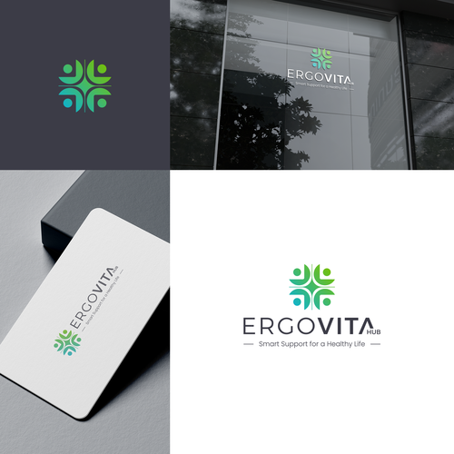 Design with the title 'Logo for ErgoVita'