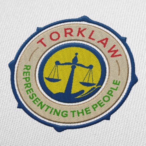 Advocate logo with the title 'Bold Logo for Attorney & Law'