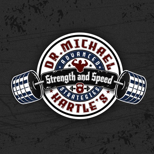 Heavy design with the title 'Heavy Metal Powerlifting Sledgehammer Logo'