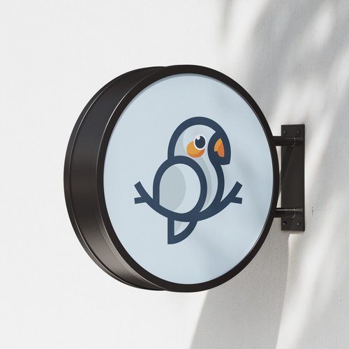 Animal logo with the title 'Host Whisper'