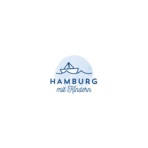Vacation logo with the title 'Hamburg mit Kindern'