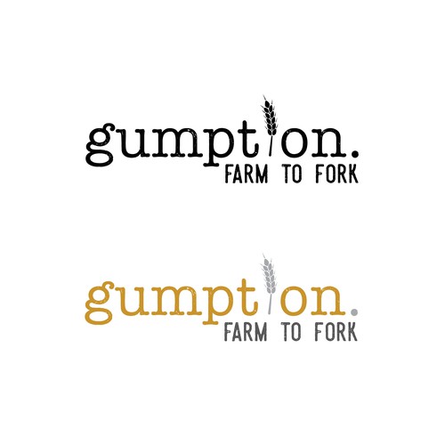 Modern rustic logo with the title 'Rustic Logo Design'