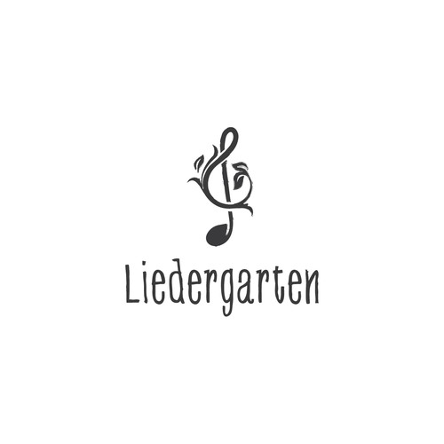Song logo with the title 'Logo for a company which creates custom songs'