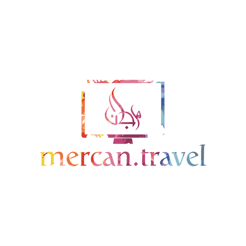 Rugged logo with the title 'mercan.travel'