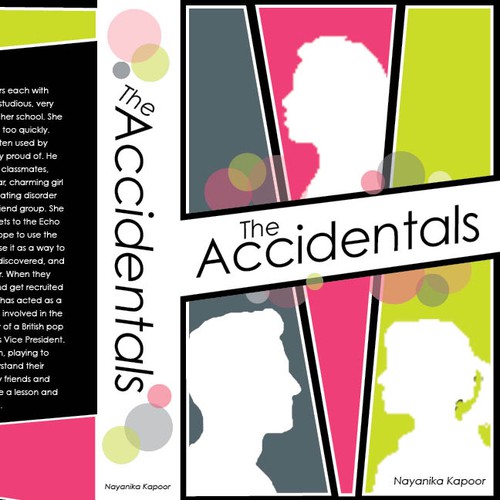 Conceptual book cover with the title 'Book Cover for Teenage Thriller'