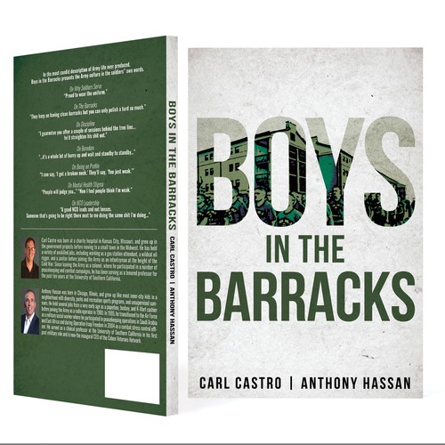 Boy design with the title 'Boys in the Barracks'