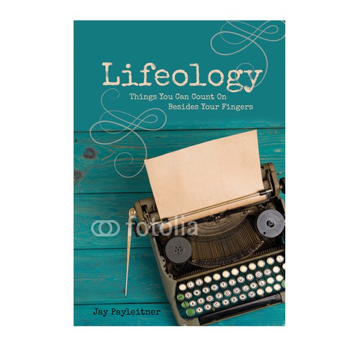 Classic book cover with the title 'Lifeology Cover'