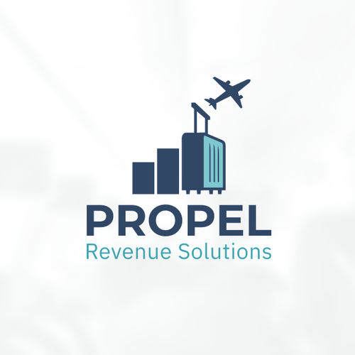 Luggage logo with the title 'Bar Graph Luggage'