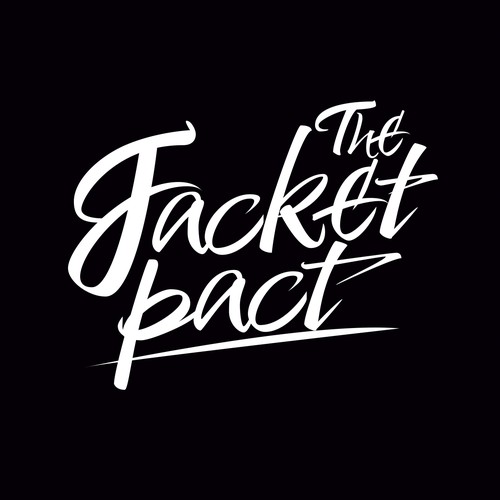 Tablet logo with the title 'Lettering Jacket Pact'