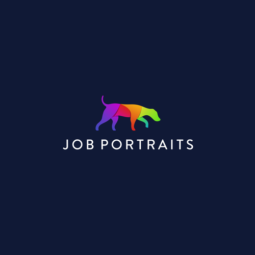 Recruitment logo with the title 'Job Portraits'