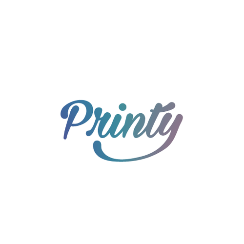 Picture design with the title 'Printy'