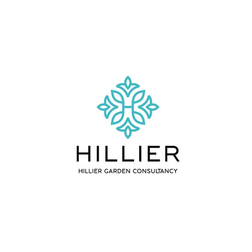 Ecological brand with the title 'Logo for Hillier Garden Consultancy, a garden advisory service'