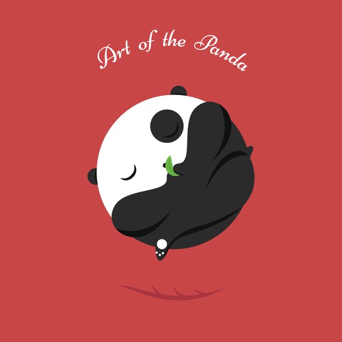 Yin-yang logo with the title 'Yin and Yang Panda'