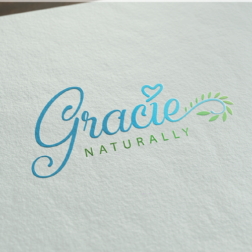 Bathtub logo with the title 'Gracie Naturally'