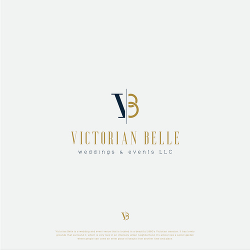 Pencil brand with the title 'Logo Concept for Victorian Belle'