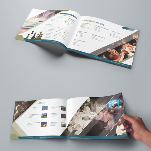 Sleek design with the title 'Booklet for Potential Clients'
