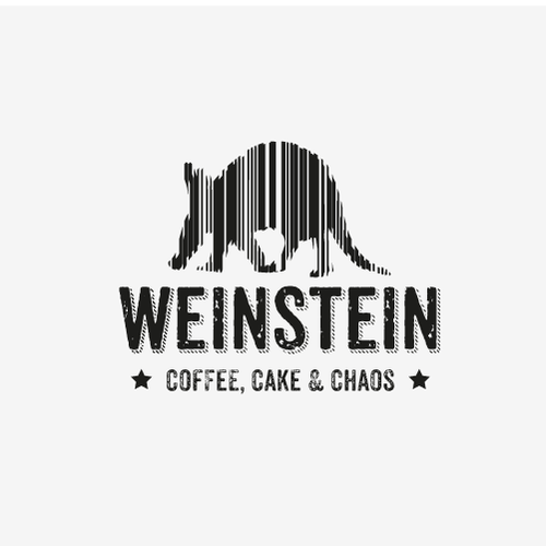 Chaos logo with the title 'Logo concept store Weinstein'