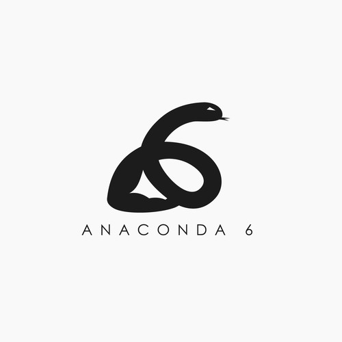 Snake logo with the title 'anaconda and strong arm'