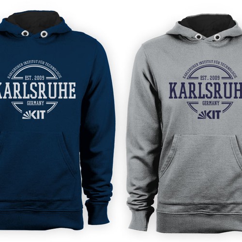 University design with the title 'Design for college hoodie'